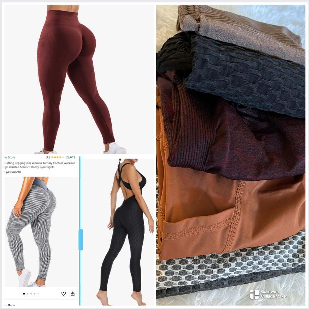Amazon scrunch butt legging haul